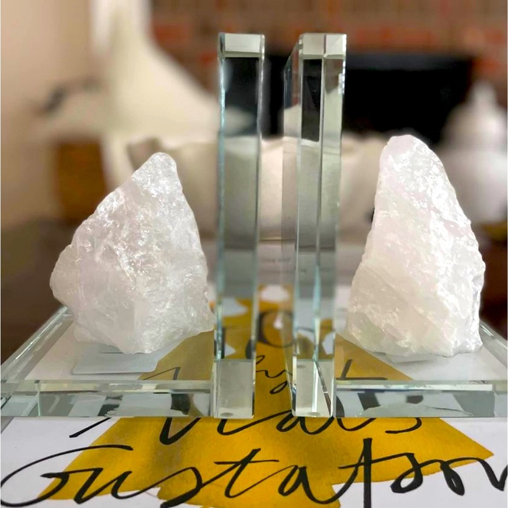 Brand New Geode Bookends